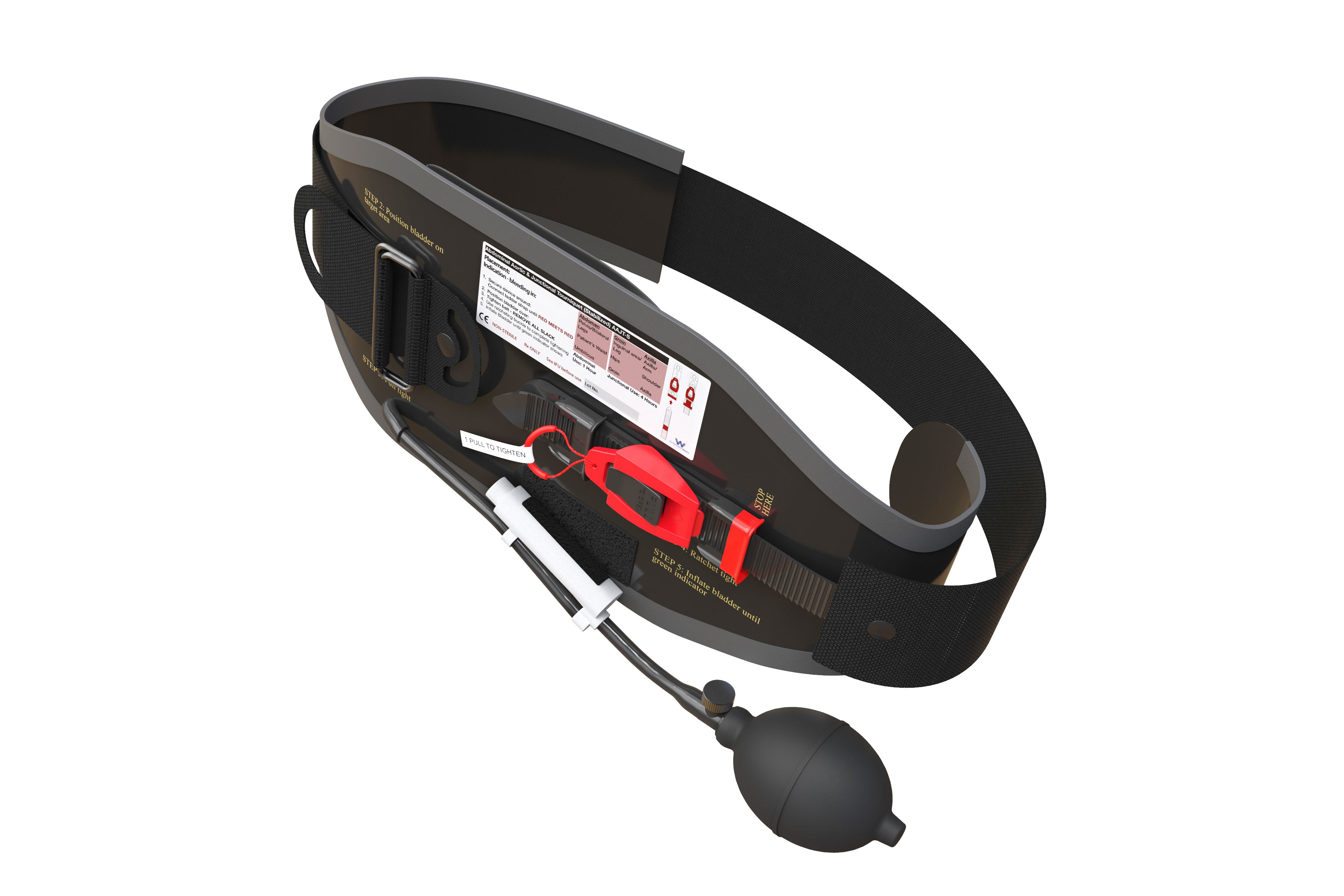 ABDOMINAL AORTIC JUNCTIONAL TOURNIQUET STABILISED The Emergency
